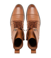 Lucian Cap Toe Dress Combat Boots